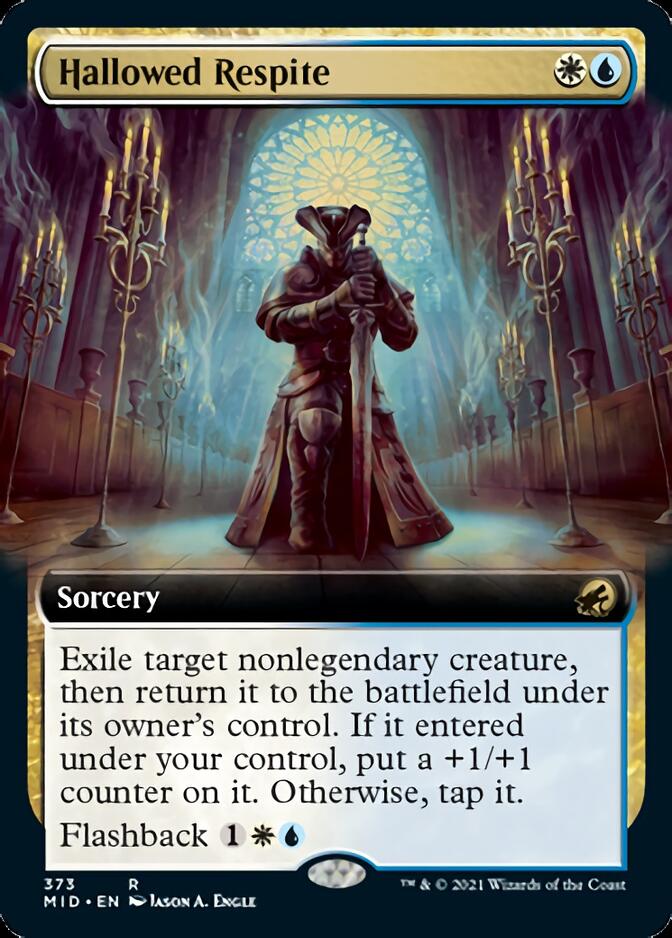 Hallowed Respite (Extended Art) [Innistrad: Midnight Hunt] MTG Single Magic: The Gathering | Red Claw Gaming
