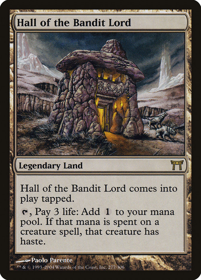 Hall of the Bandit Lord [Champions of Kamigawa] MTG Single Magic: The Gathering | Red Claw Gaming