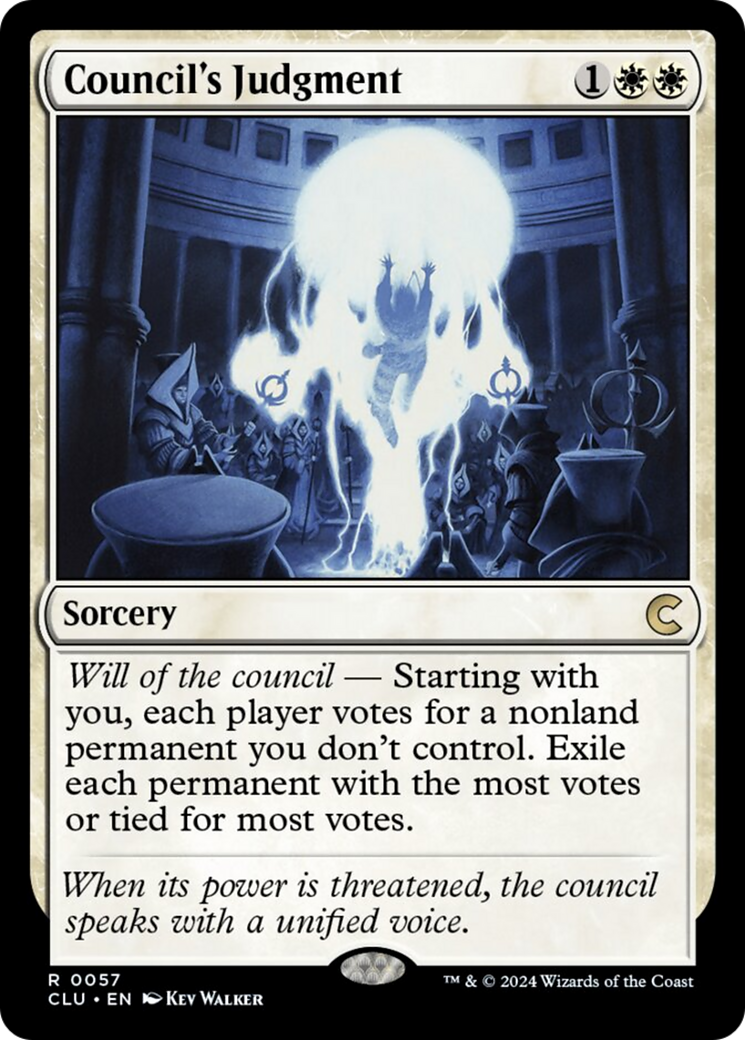 Council's Judgment [Ravnica: Clue Edition] MTG Single Magic: The Gathering | Red Claw Gaming