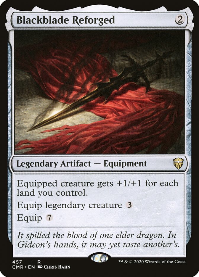 Blackblade Reforged [Commander Legends] MTG Single Magic: The Gathering | Red Claw Gaming
