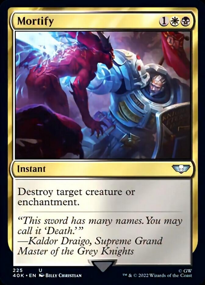 Mortify [Warhammer 40,000] MTG Single Magic: The Gathering | Red Claw Gaming