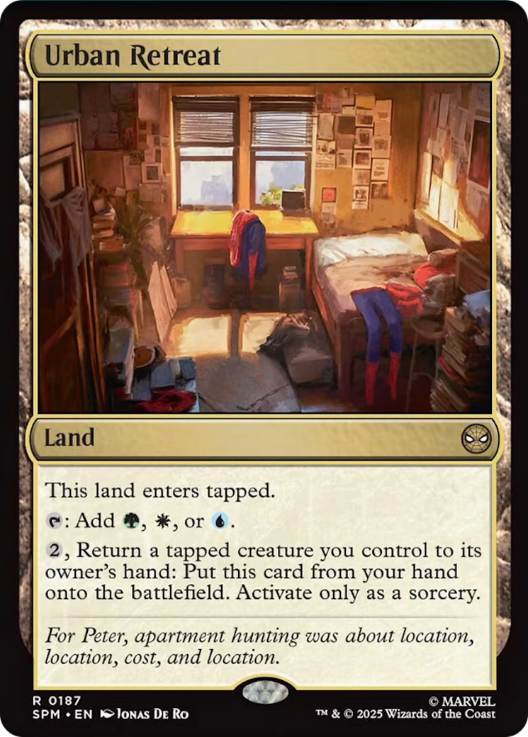 Urban Retreat [Marvel's Spider-Man] MTG Single Magic: The Gathering | Red Claw Gaming