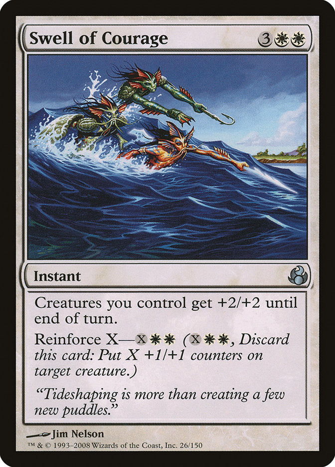 Swell of Courage [Morningtide] MTG Single Magic: The Gathering | Red Claw Gaming