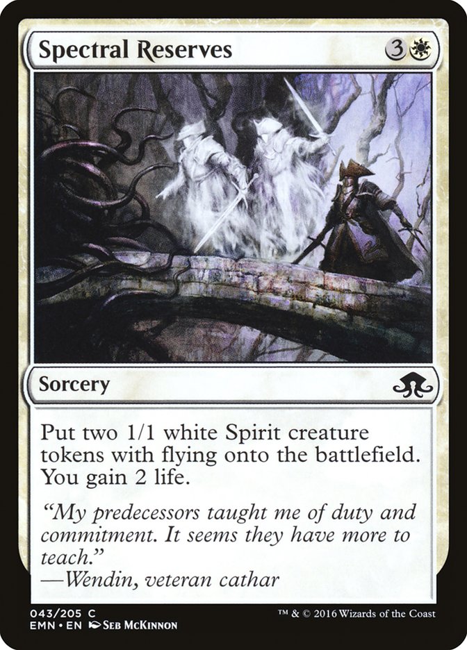 Spectral Reserves [Eldritch Moon] MTG Single Magic: The Gathering | Red Claw Gaming