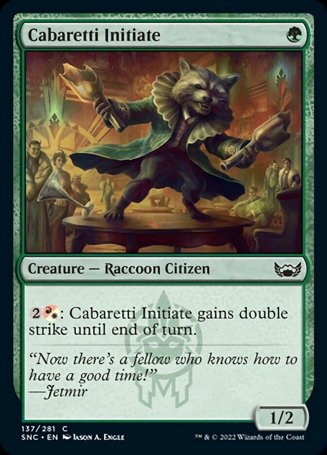 Cabaretti Initiate [Streets of New Capenna] MTG Single Magic: The Gathering | Red Claw Gaming