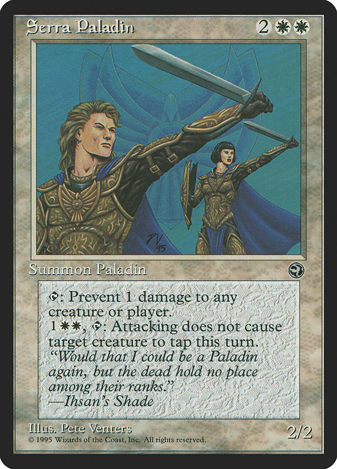 Serra Paladin [Homelands] MTG Single Magic: The Gathering | Red Claw Gaming