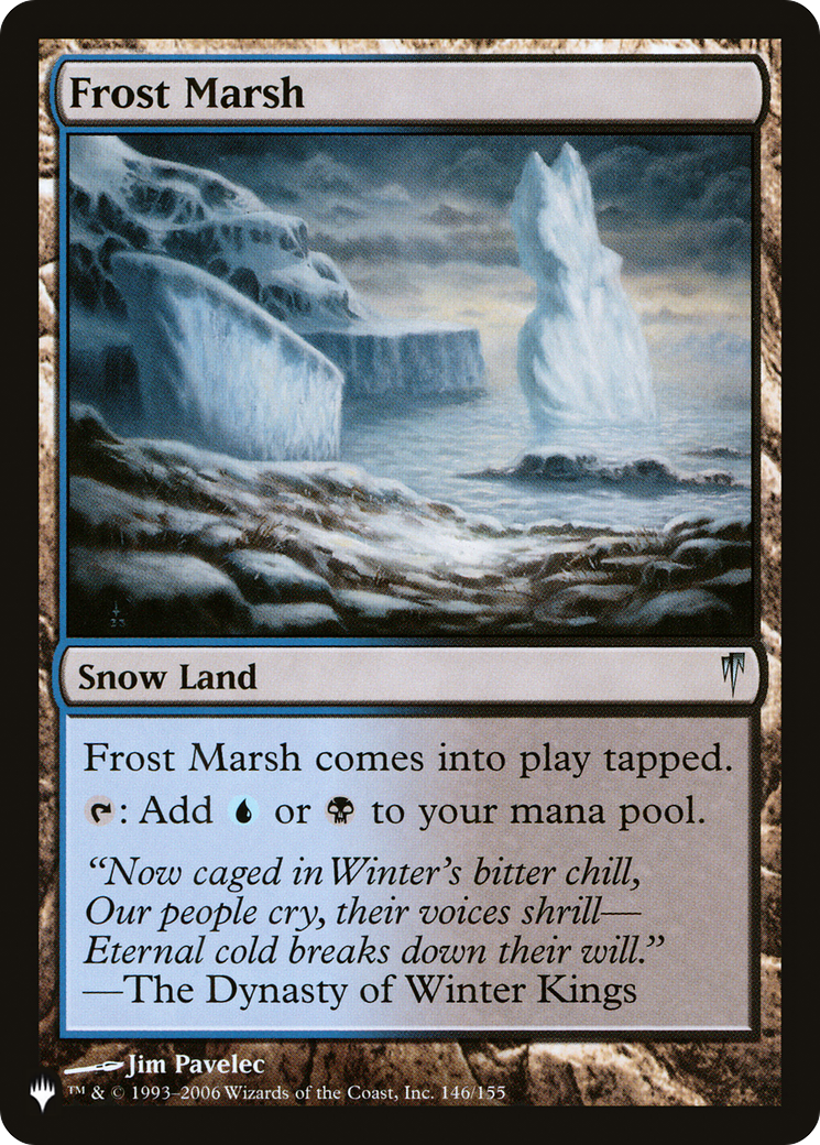 Frost Marsh [The List] MTG Single Magic: The Gathering | Red Claw Gaming