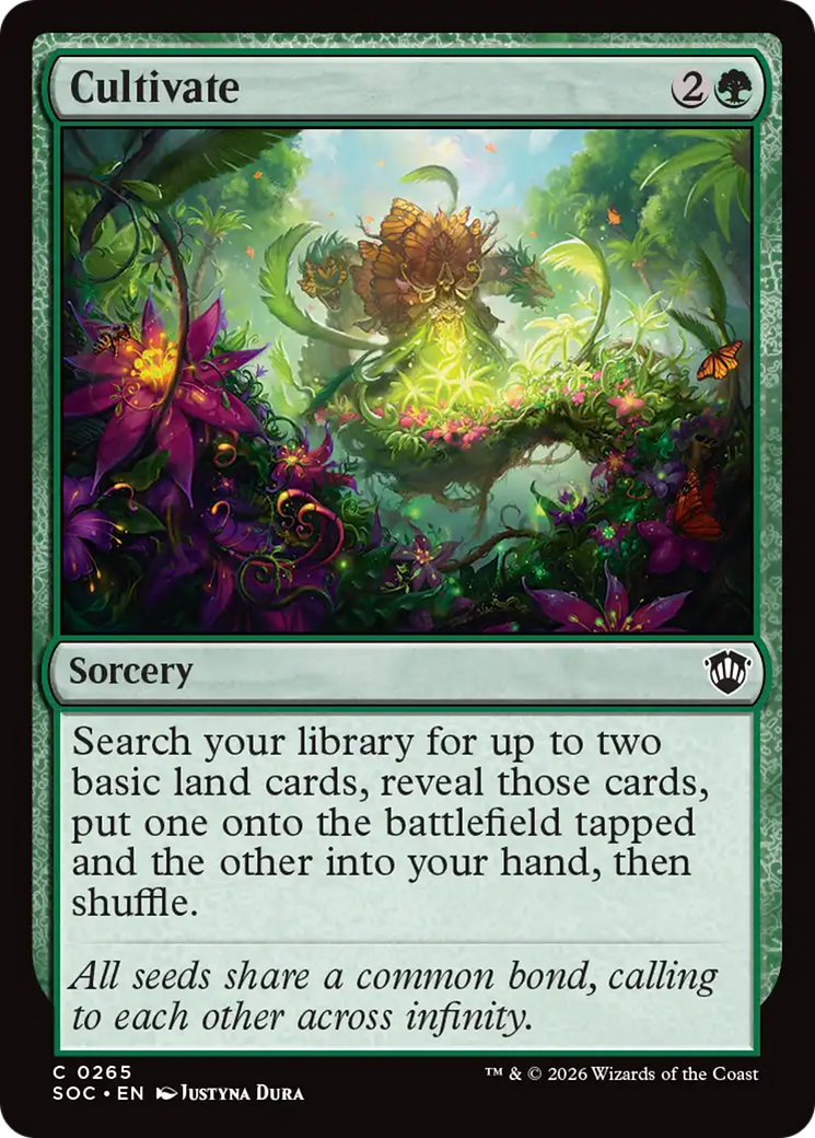 Cultivate [Secrets of Strixhaven Commander] MTG Single Magic: The Gathering | Red Claw Gaming