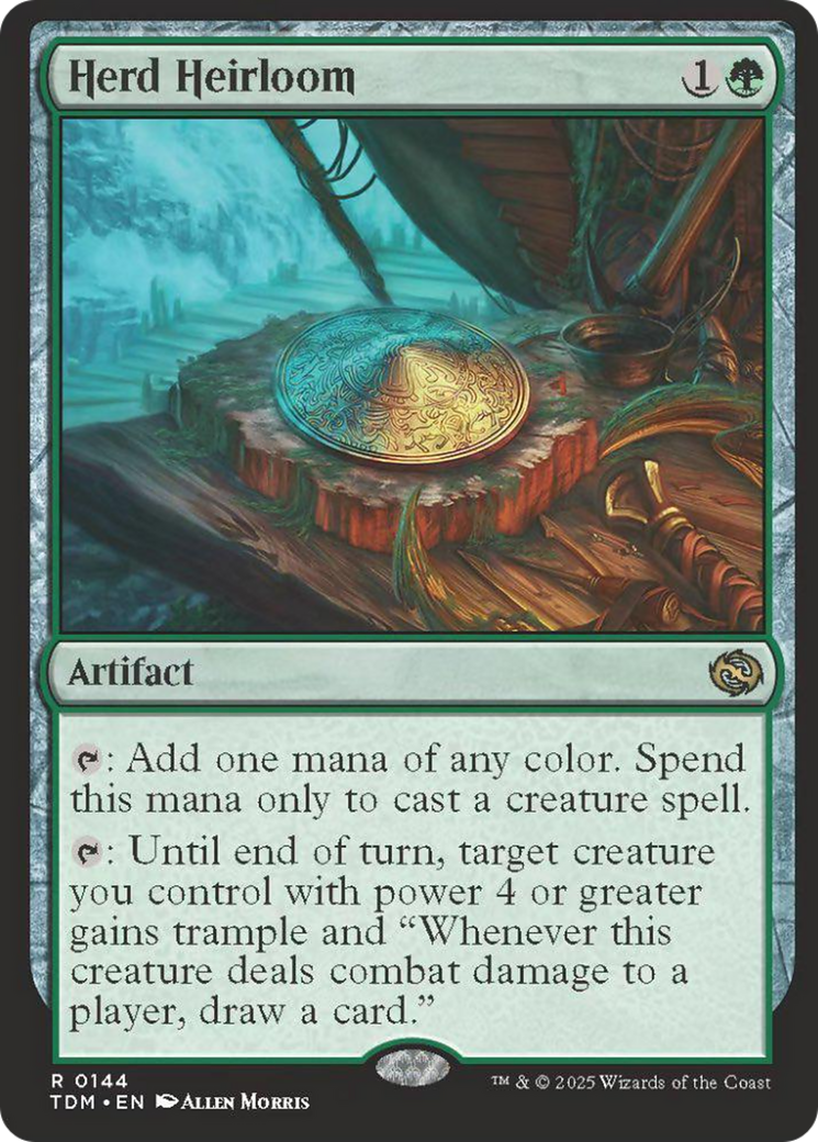 Herd Heirloom [Tarkir: Dragonstorm] MTG Single Magic: The Gathering | Red Claw Gaming