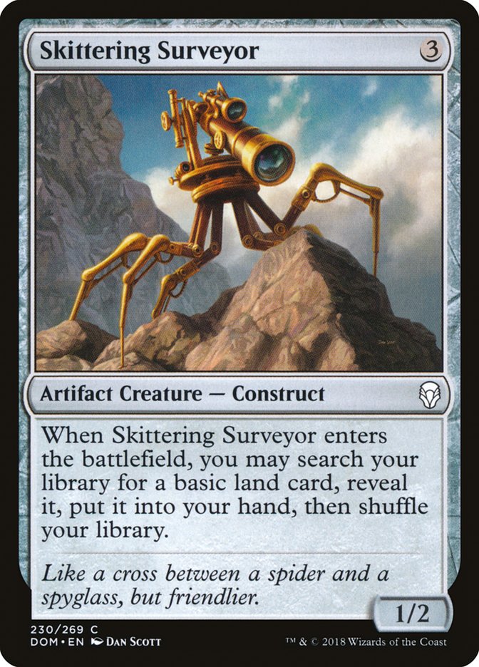 Skittering Surveyor [Dominaria] MTG Single Magic: The Gathering | Red Claw Gaming