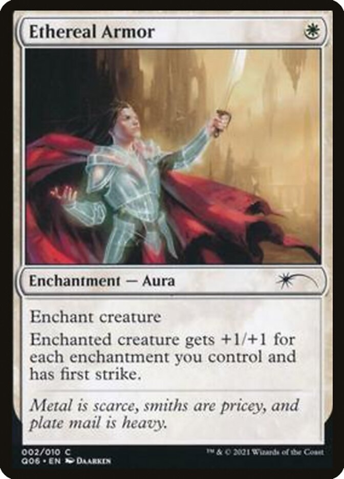 Ethereal Armor [Pioneer Challenger Decks 2021] MTG Single Magic: The Gathering | Red Claw Gaming