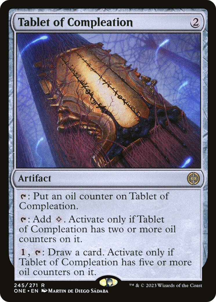 Tablet of Compleation [Phyrexia: All Will Be One] MTG Single Magic: The Gathering | Red Claw Gaming