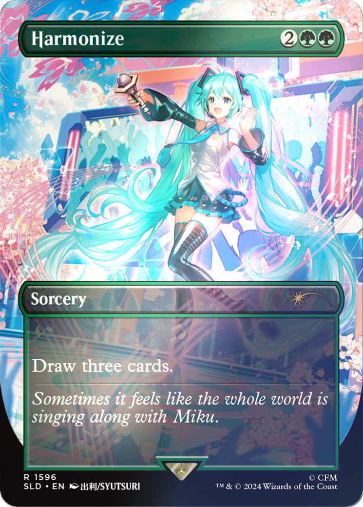Harmonize (Rainbow Foil) [Secret Lair Drop Series] MTG Single Magic: The Gathering | Red Claw Gaming