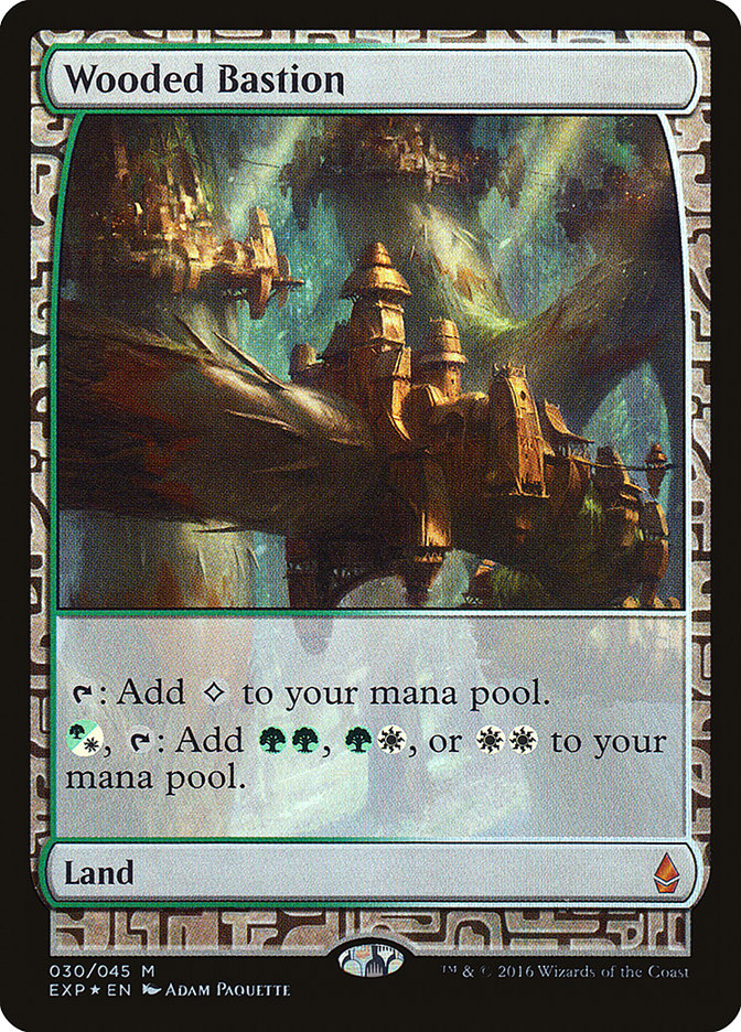 Wooded Bastion [Zendikar Expeditions] MTG Single Magic: The Gathering | Red Claw Gaming