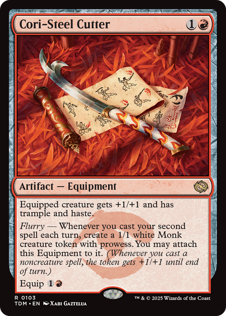 Cori-Steel Cutter [Tarkir: Dragonstorm] MTG Single Magic: The Gathering | Red Claw Gaming