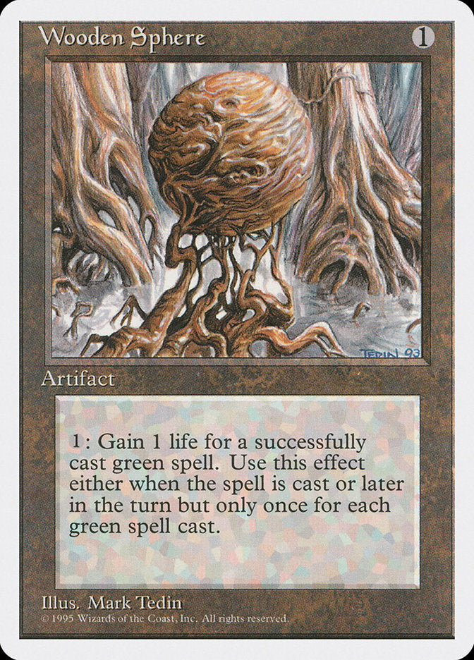 Wooden Sphere [Fourth Edition] MTG Single Magic: The Gathering | Red Claw Gaming