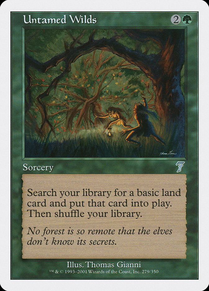 Untamed Wilds [Seventh Edition] MTG Single Magic: The Gathering | Red Claw Gaming