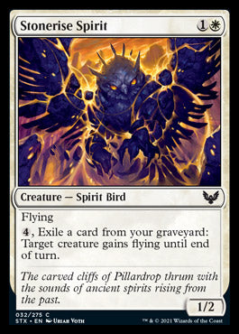Stonerise Spirit [Strixhaven: School of Mages] MTG Single Magic: The Gathering | Red Claw Gaming