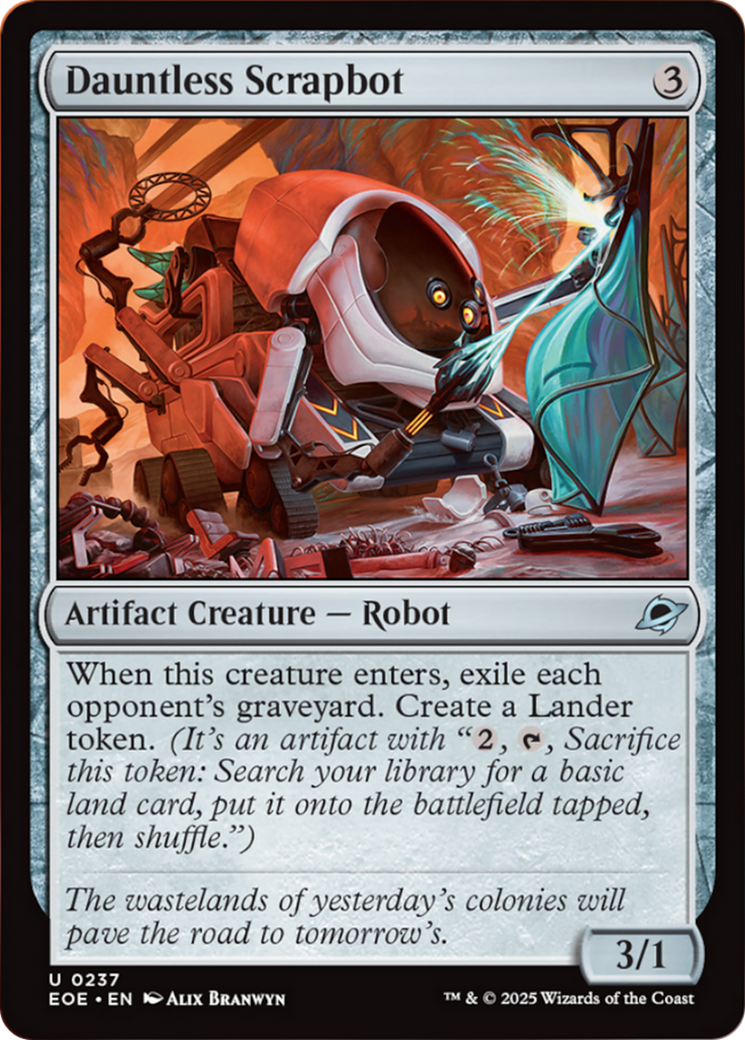 Dauntless Scrapbot [Edge of Eternities] MTG Single Magic: The Gathering | Red Claw Gaming