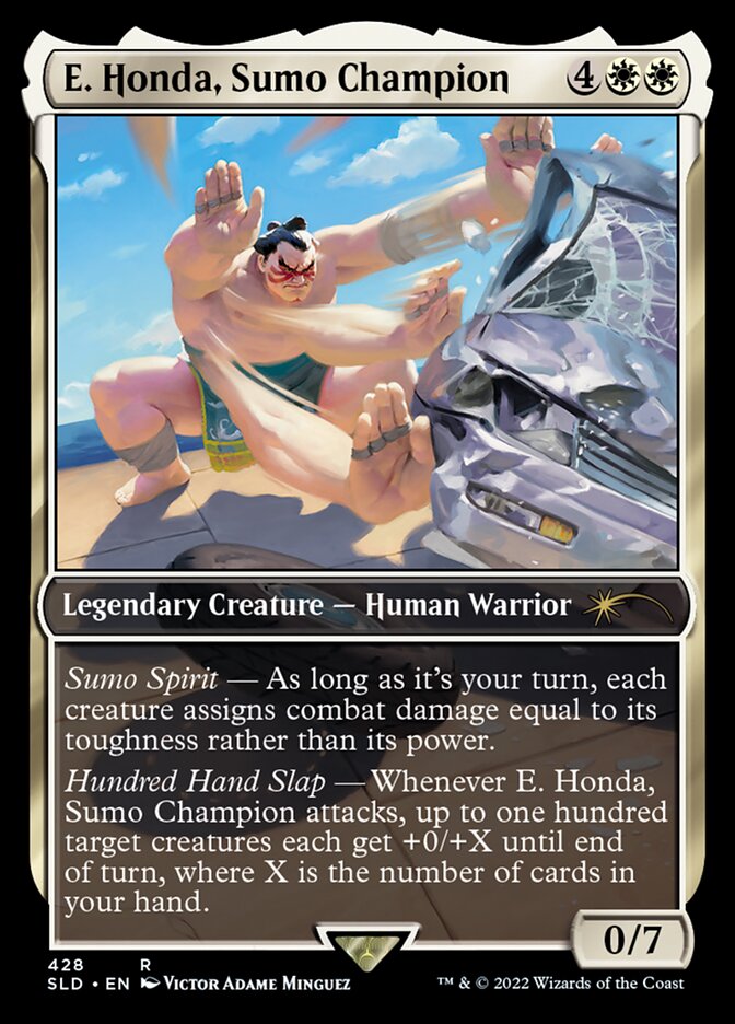 E. Honda, Sumo Champion [Secret Lair Drop Series] MTG Single Magic: The Gathering | Red Claw Gaming