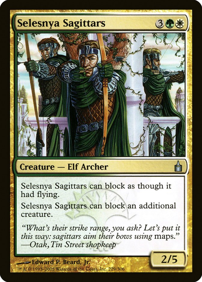 Selesnya Sagittars [Ravnica: City of Guilds] MTG Single Magic: The Gathering | Red Claw Gaming