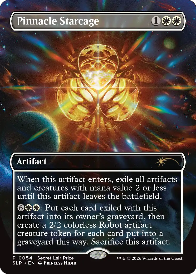 Pinnacle Starcage [Secret Lair Showdown] MTG Single Magic: The Gathering | Red Claw Gaming