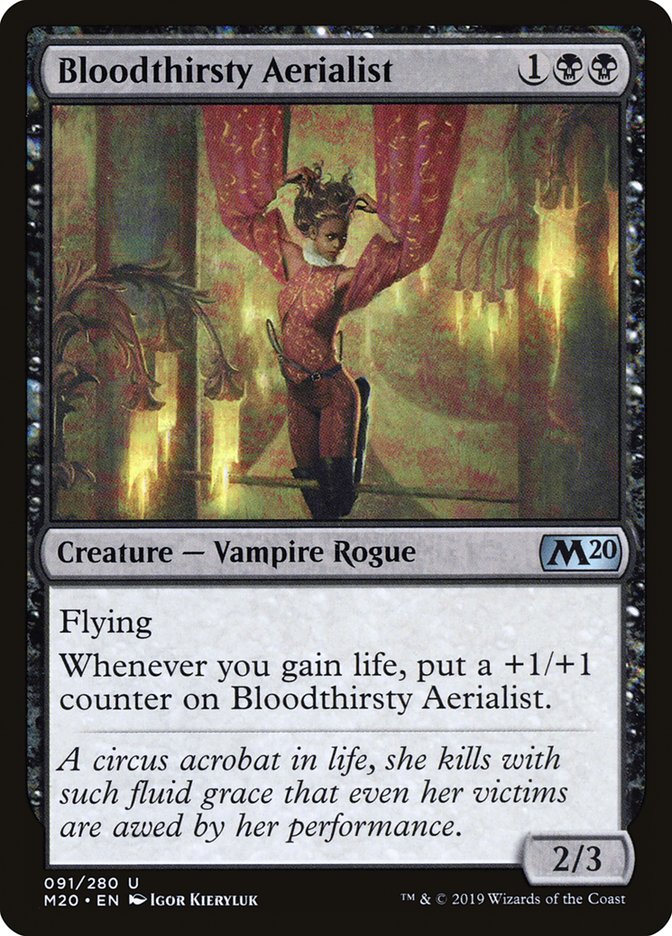 Bloodthirsty Aerialist [Core Set 2020] MTG Single Magic: The Gathering | Red Claw Gaming