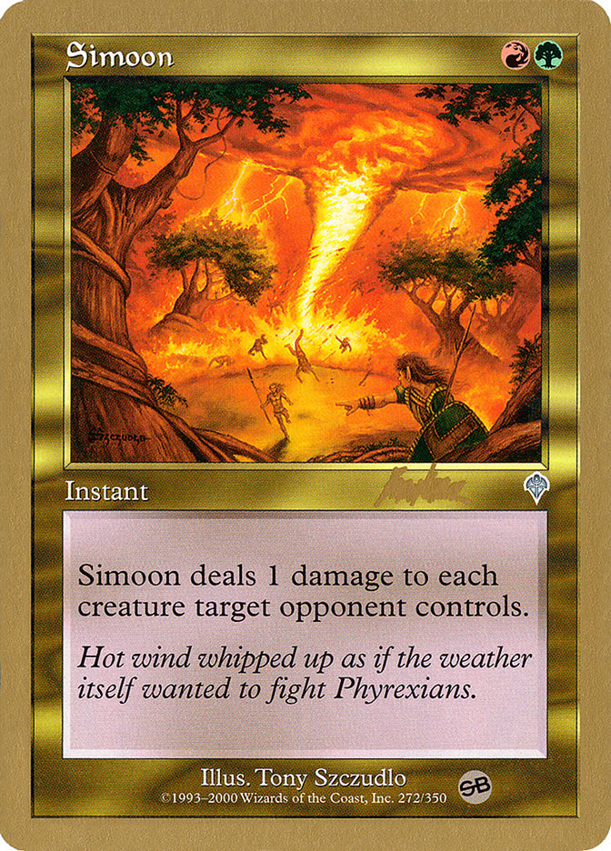 Simoon (Brian Kibler) (SB) [World Championship Decks 2002] MTG Single Magic: The Gathering | Red Claw Gaming