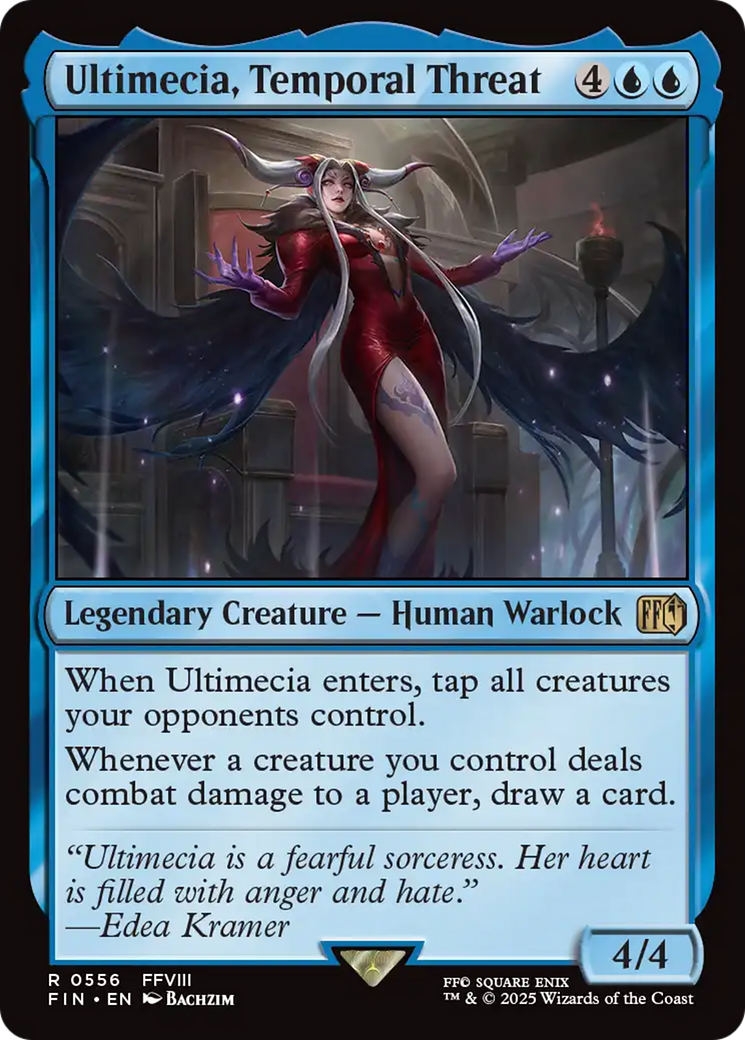 Ultimecia, Temporal Threat [FINAL FANTASY] MTG Single Magic: The Gathering | Red Claw Gaming