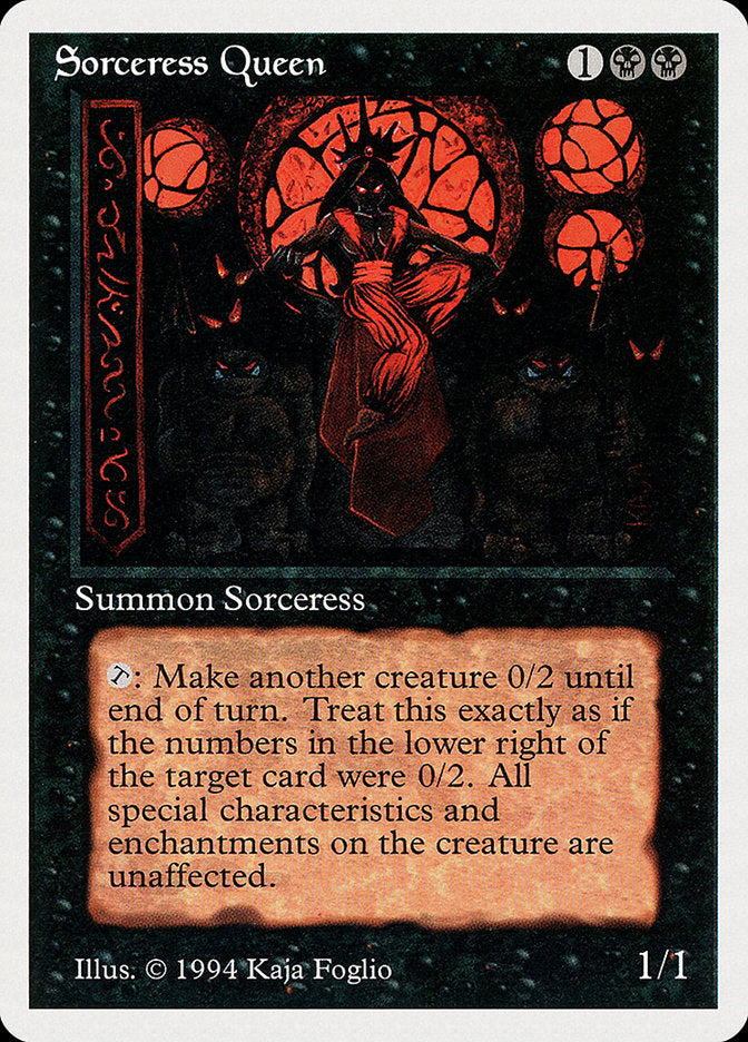 Sorceress Queen [Summer Magic / Edgar] MTG Single Magic: The Gathering | Red Claw Gaming
