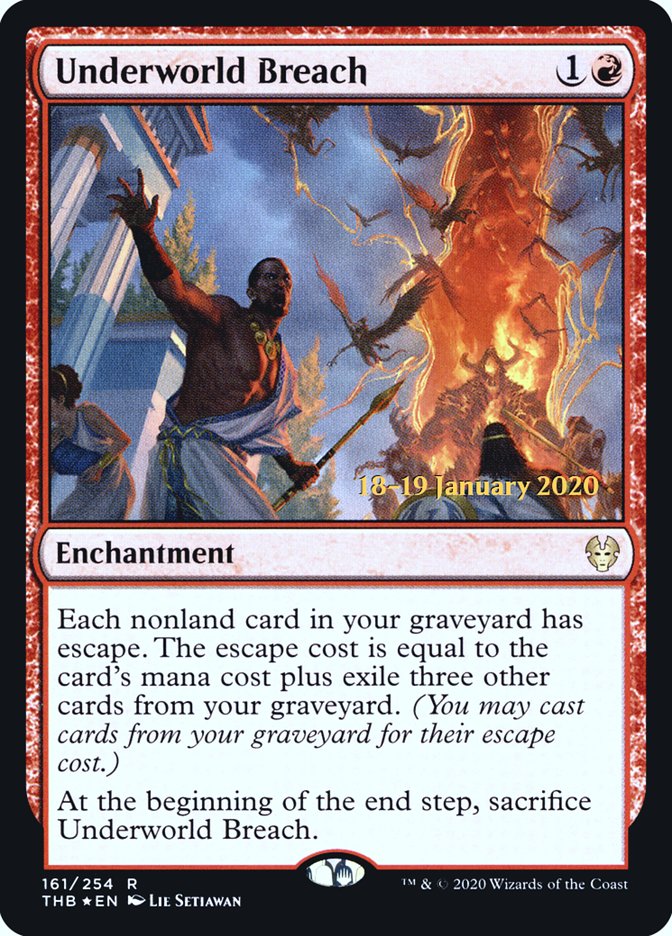 Underworld Breach [Theros Beyond Death Prerelease Promos] MTG Single Magic: The Gathering | Red Claw Gaming