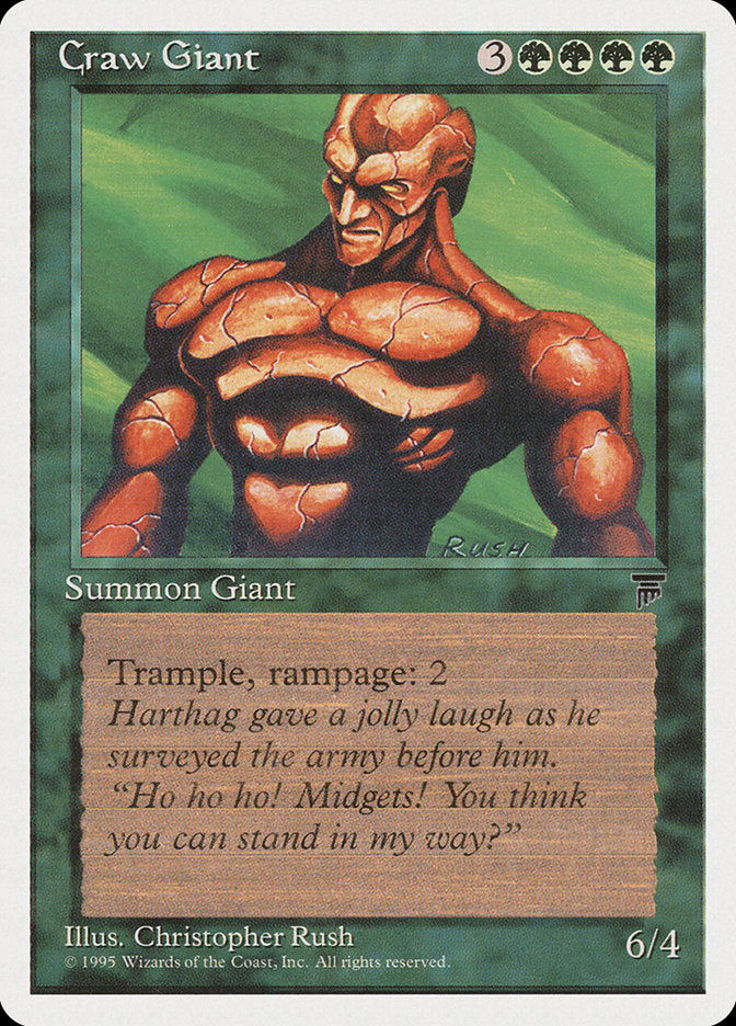 Craw Giant [Chronicles] MTG Single Magic: The Gathering | Red Claw Gaming