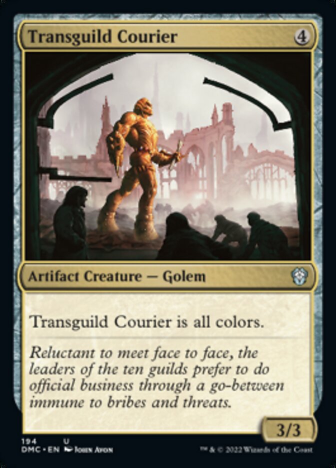 Transguild Courier [Dominaria United Commander] MTG Single Magic: The Gathering | Red Claw Gaming