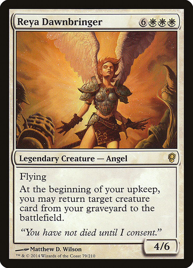 Reya Dawnbringer [Conspiracy] MTG Single Magic: The Gathering | Red Claw Gaming