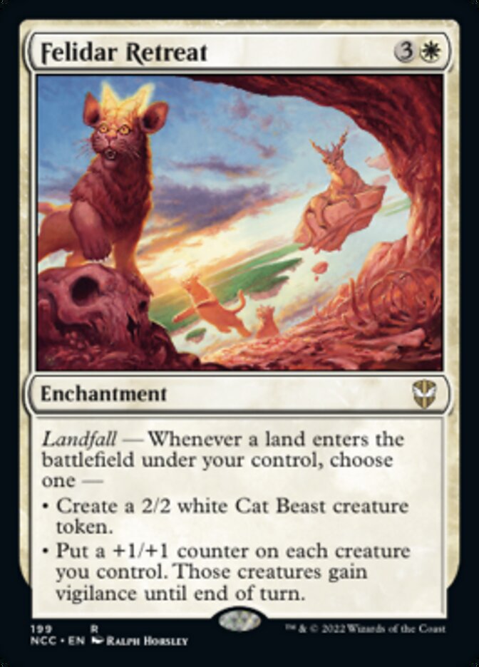 Felidar Retreat [Streets of New Capenna Commander] MTG Single Magic: The Gathering | Red Claw Gaming
