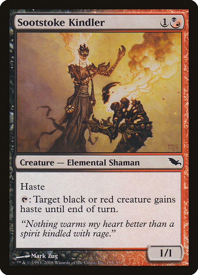 Sootstoke Kindler [Shadowmoor] MTG Single Magic: The Gathering | Red Claw Gaming