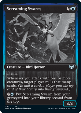 Screaming Swarm [Innistrad: Double Feature] MTG Single Magic: The Gathering | Red Claw Gaming