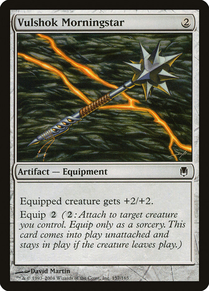 Vulshok Morningstar [Darksteel] MTG Single Magic: The Gathering | Red Claw Gaming