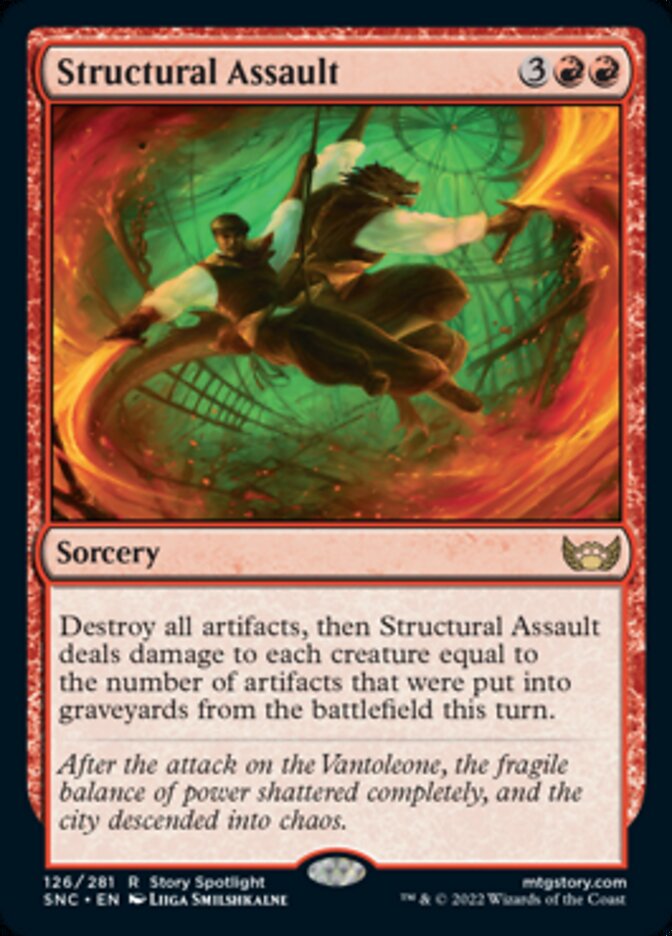 Structural Assault [Streets of New Capenna] MTG Single Magic: The Gathering | Red Claw Gaming