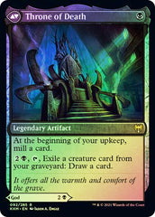 Egon, God of Death // Throne of Death [Kaldheim Prerelease Promos] MTG Single Magic: The Gathering | Red Claw Gaming