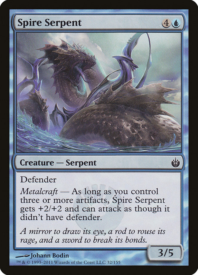 Spire Serpent [Mirrodin Besieged] MTG Single Magic: The Gathering | Red Claw Gaming