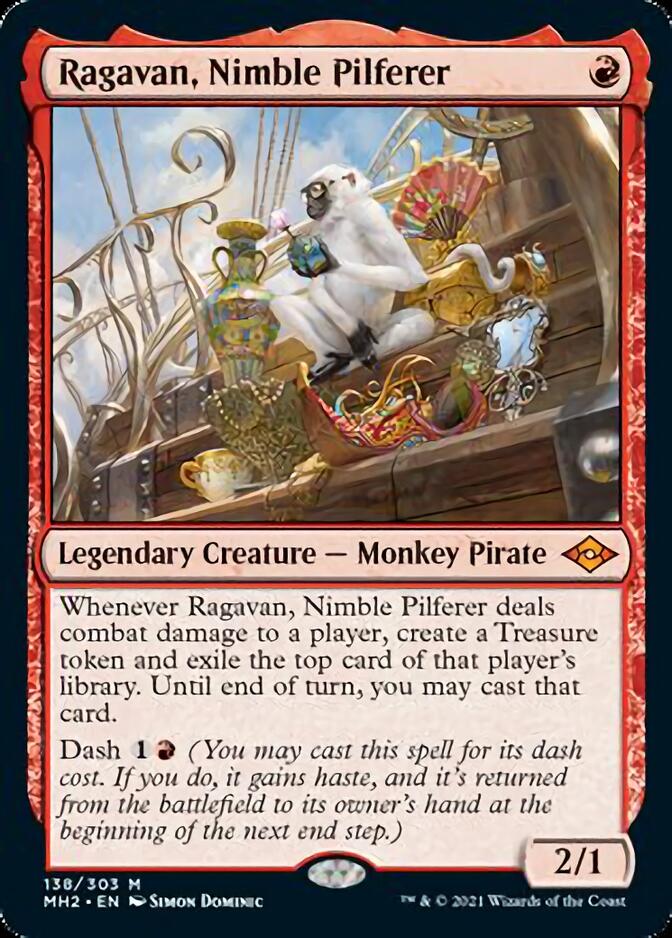 Ragavan, Nimble Pilferer [Modern Horizons 2] MTG Single Magic: The Gathering    | Red Claw Gaming