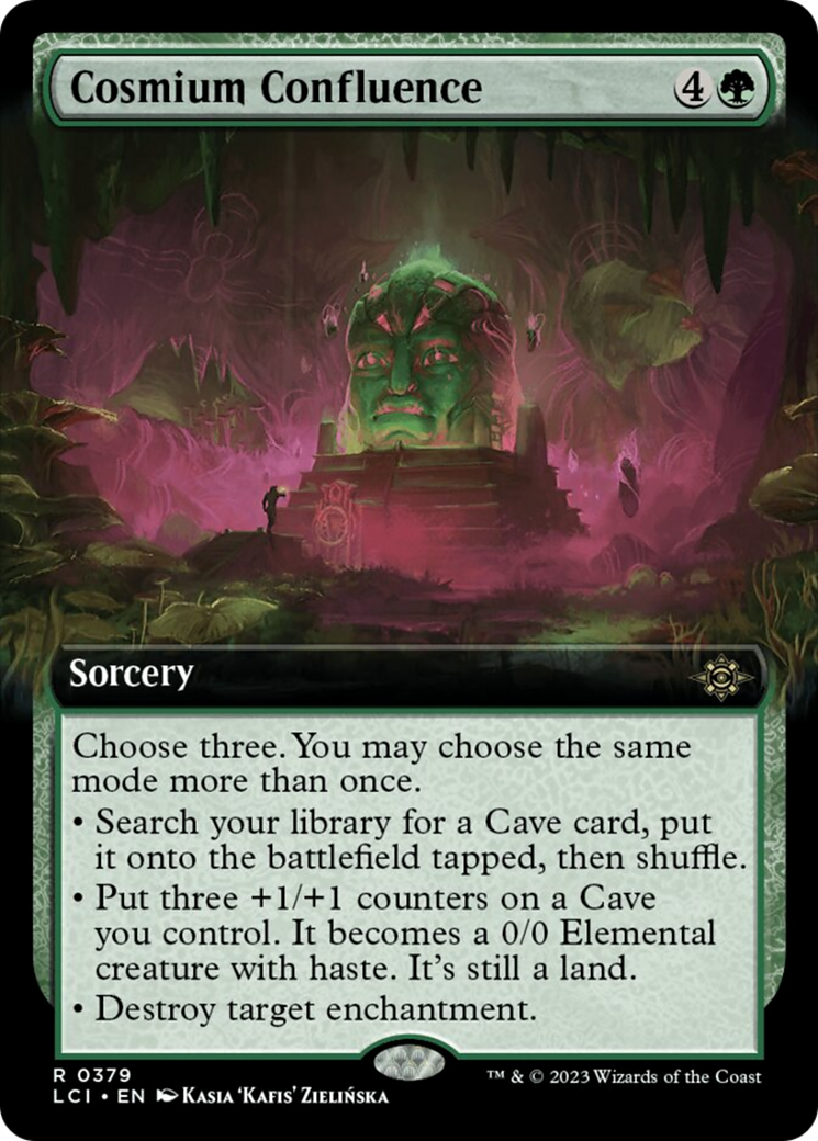 Cosmium Confluence (Extended Art) [The Lost Caverns of Ixalan] MTG Single Magic: The Gathering    | Red Claw Gaming