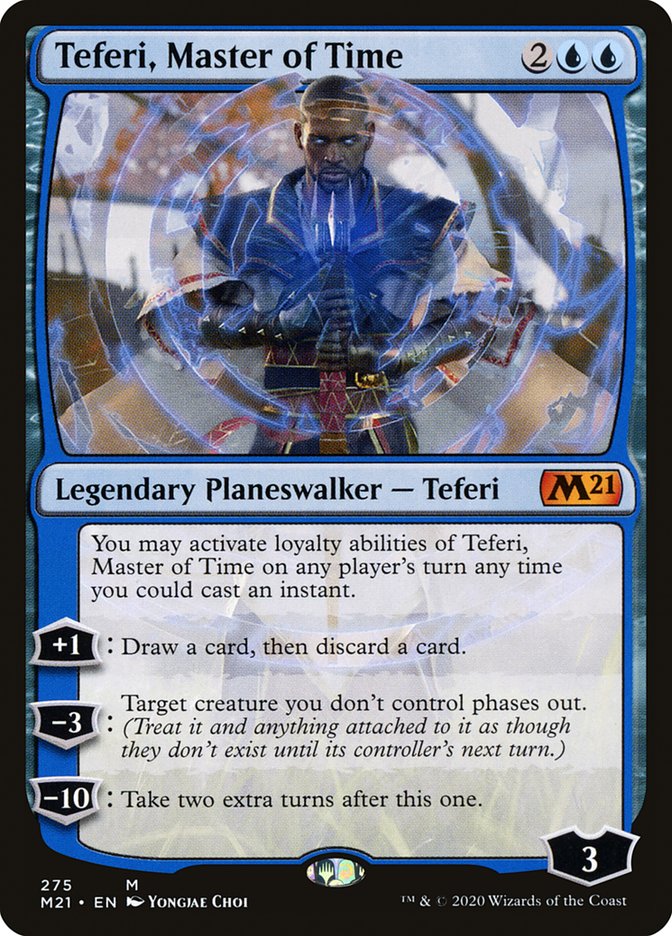 Teferi, Master of Time (275) [Core Set 2021] MTG Single Magic: The Gathering | Red Claw Gaming