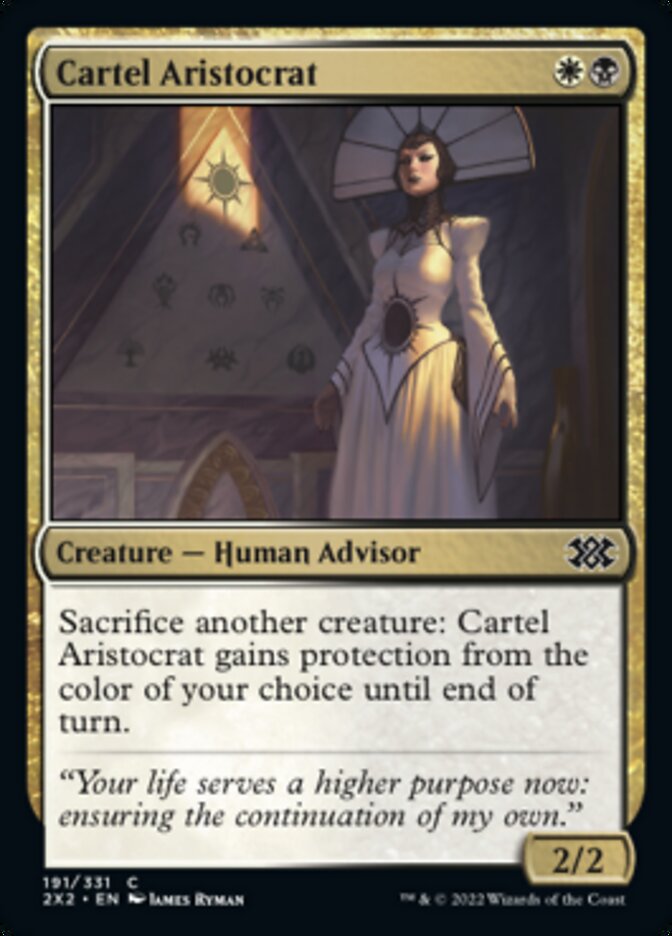 Cartel Aristocrat [Double Masters 2022] MTG Single Magic: The Gathering    | Red Claw Gaming