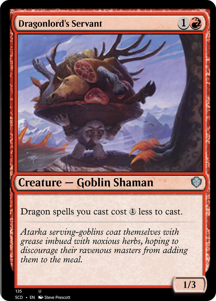 Dragonlord's Servant [Starter Commander Decks] MTG Single Magic: The Gathering | Red Claw Gaming
