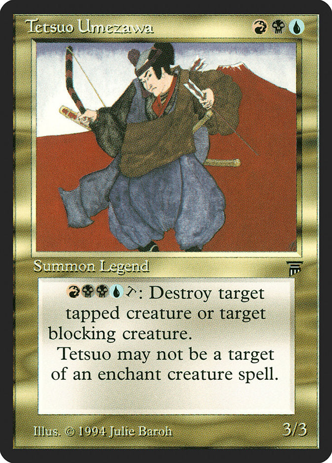 Tetsuo Umezawa [Legends] MTG Single Magic: The Gathering | Red Claw Gaming