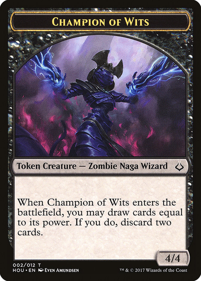 Champion of Wits Token [Hour of Devastation Tokens] MTG Single Magic: The Gathering | Red Claw Gaming