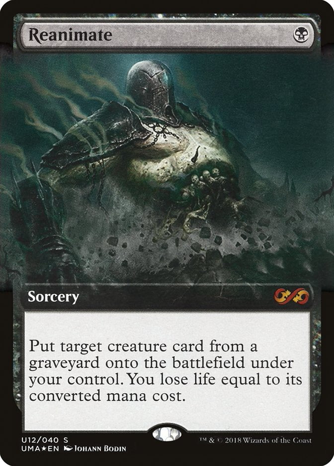 Reanimate (Topper) [Ultimate Masters Box Topper] MTG Single Magic: The Gathering | Red Claw Gaming