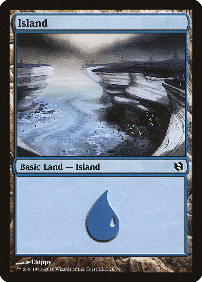 Island (78) [Duel Decks: Elspeth vs. Tezzeret] MTG Single Magic: The Gathering | Red Claw Gaming